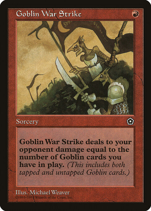 Goblin War Strike P02- Common Light Played Englisch