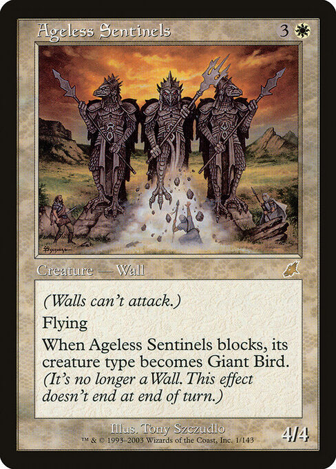 Ageless Sentinels SCG-1 Rare Played Englisch