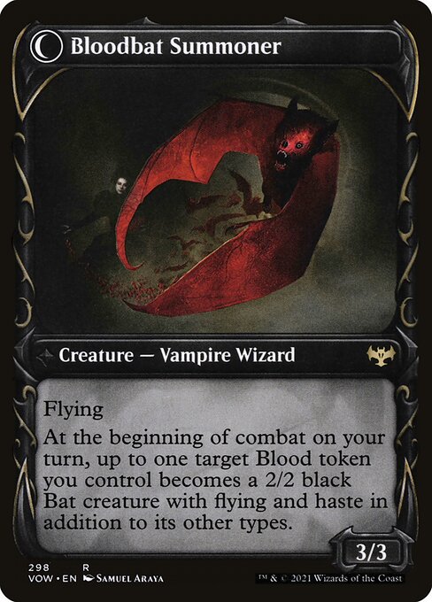 Voldaren Bloodcaster // Bloodbat Summoner - Back Face