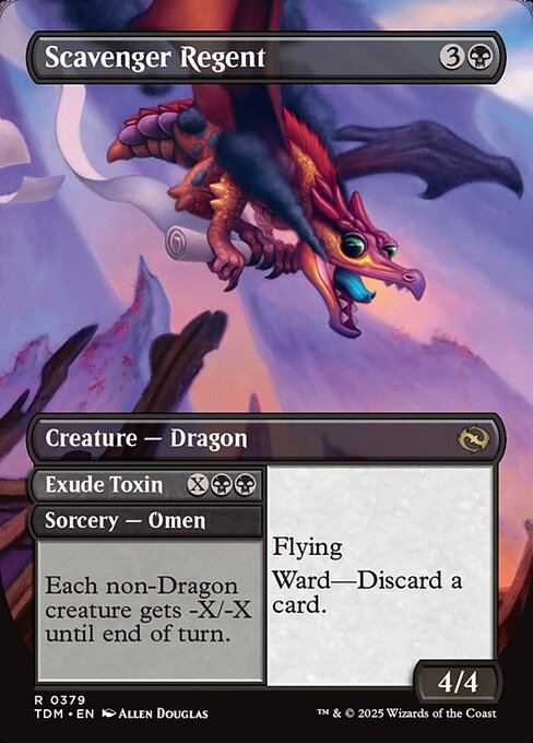 Scavenger Regent // Exude Toxin // Scavenger Regent - Back Face