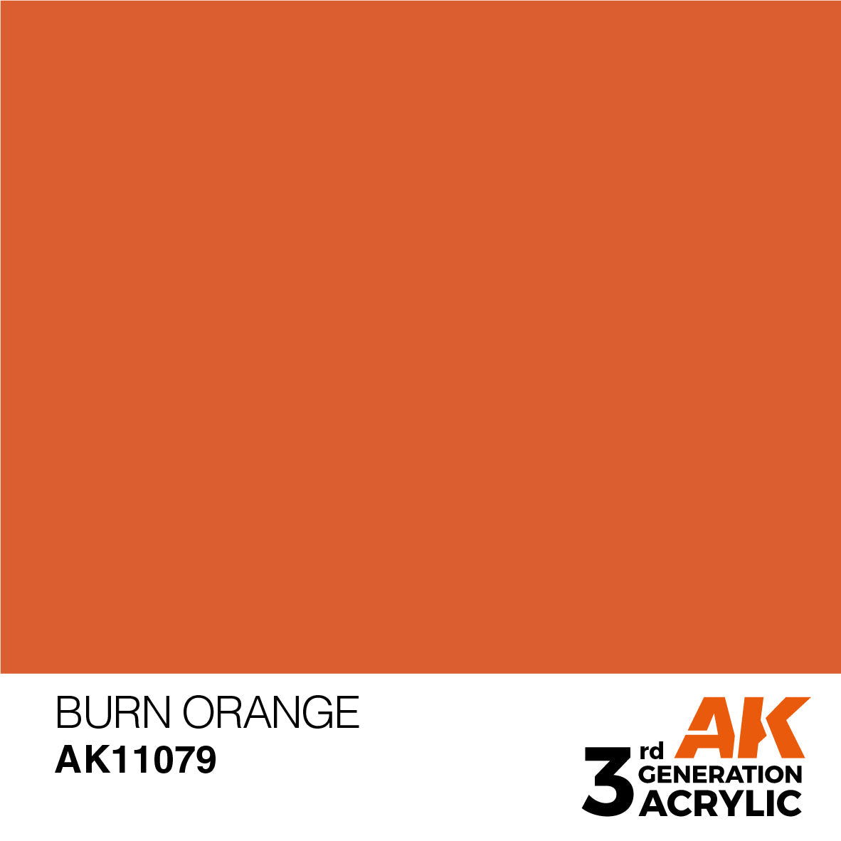 AK Interactive 3GEN Burn Orange 17ml
