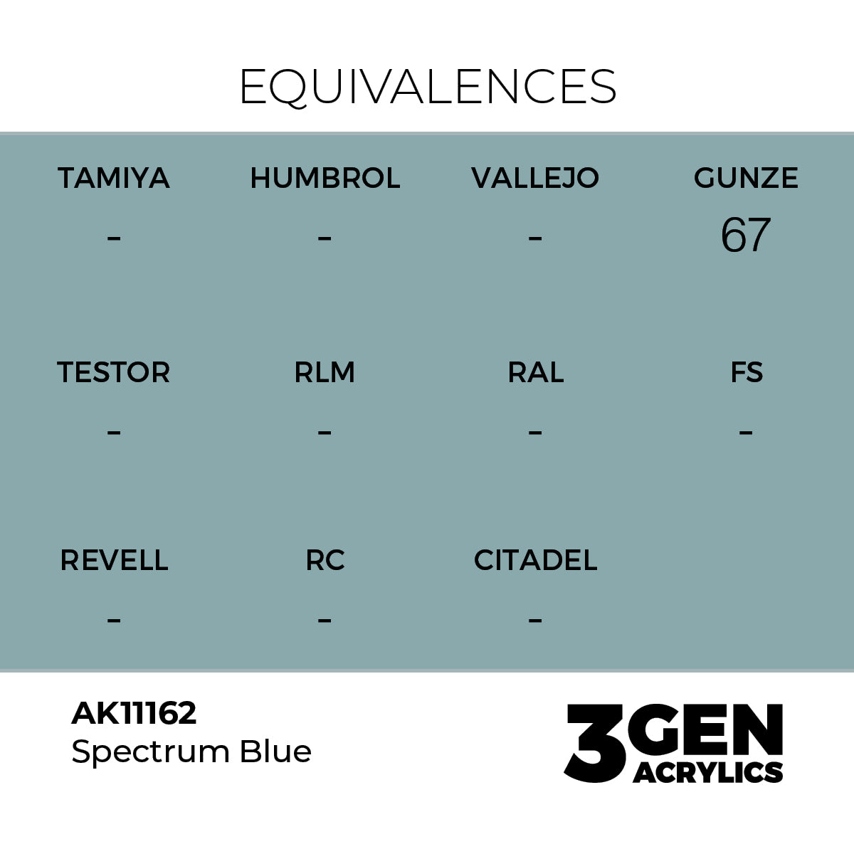 AK Interactive 3GEN Spectrum Blue 17ml
