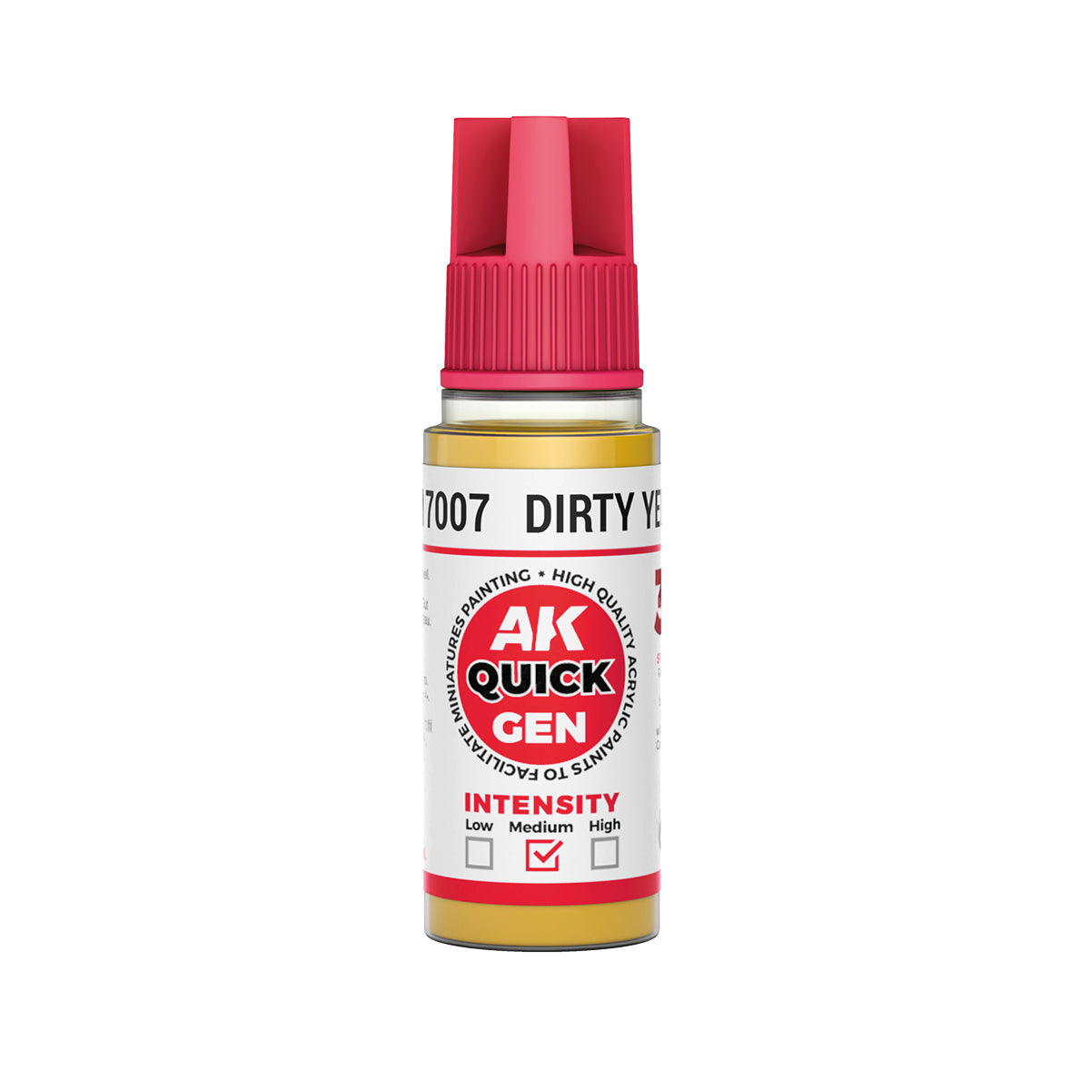 AK Interactive QUICK GEN Dirty Yellow
