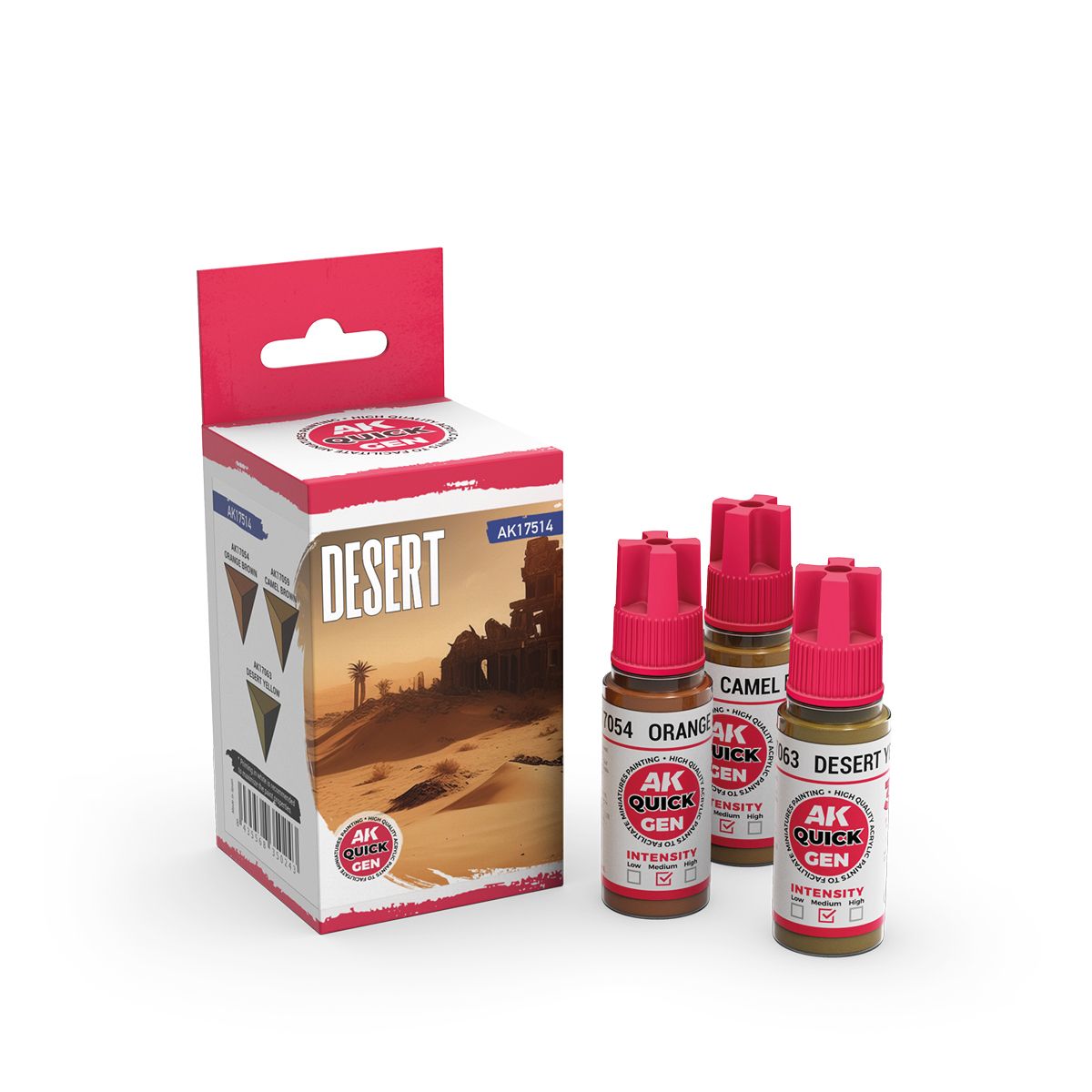 AK Interactive QUICK GEN Desert Set