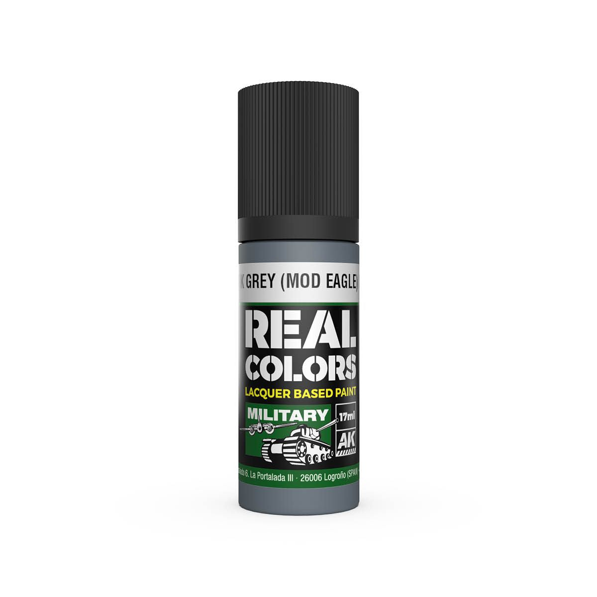 AK Interactive REAL COLORS F-15 Dark Grey (Mod Eagle) Fs 36176 17 ml