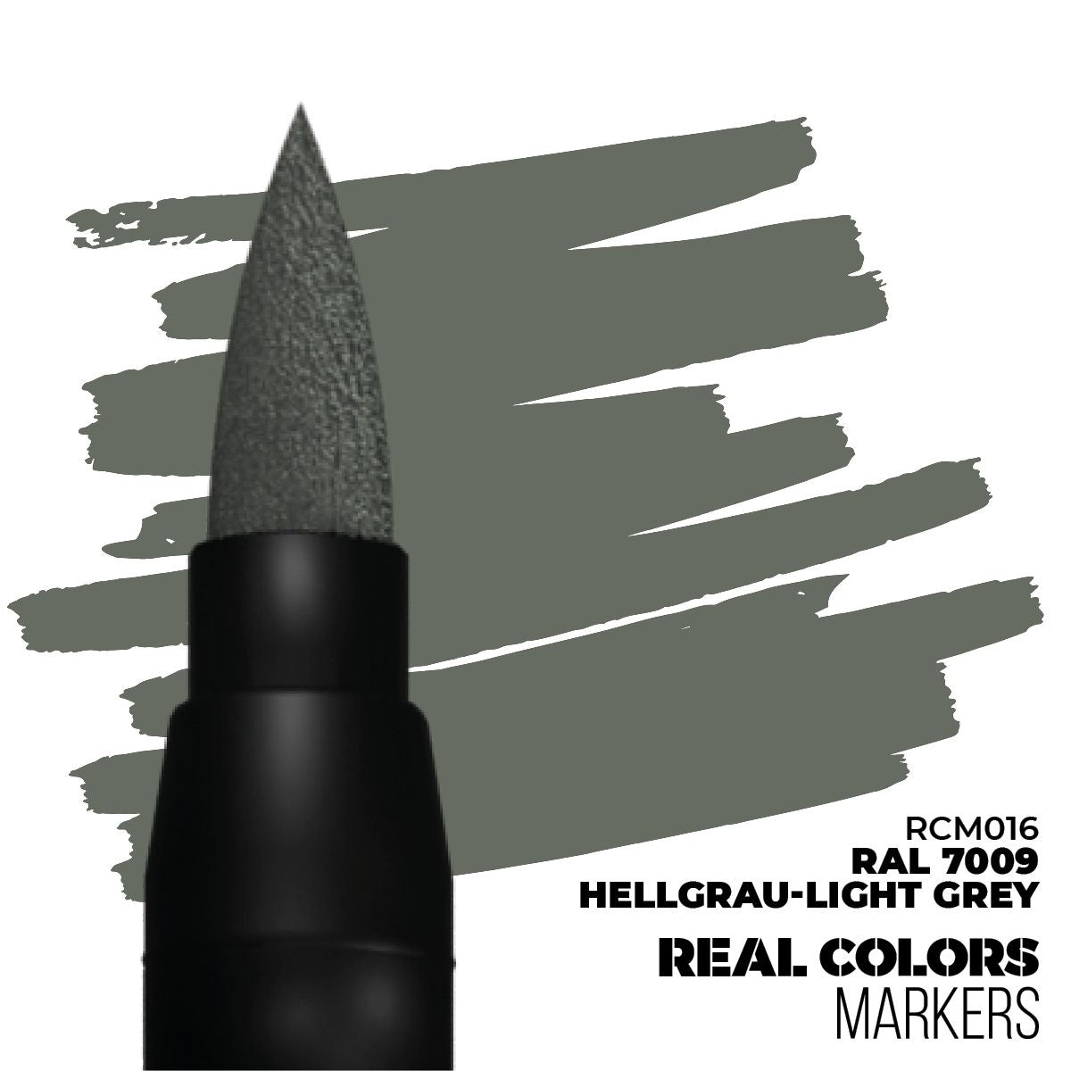 AK Interactive REAL COLORS MARKERS Ral 7009 Hellgrau-Light Grey