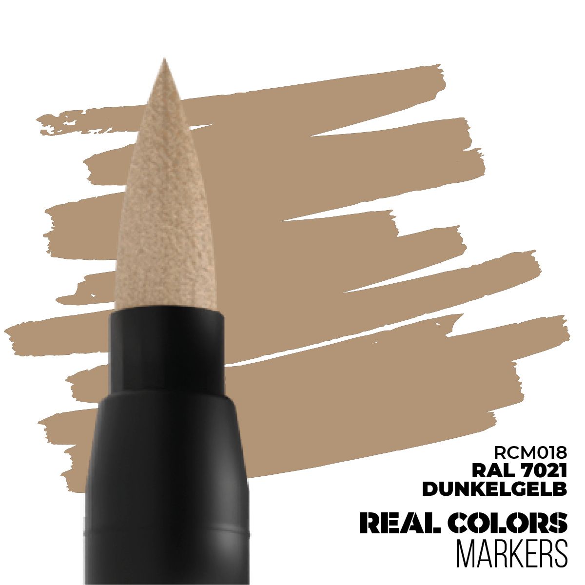 AK Interactive REAL COLORS MARKERS Ral 7028 Dunkelgelb