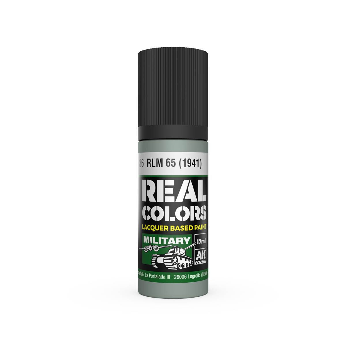 AK Interactive REAL COLORS Rlm 65 (1941) 17 ml.