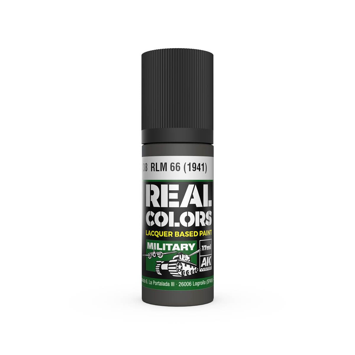 AK Interactive REAL COLORS Rlm 66 (1941) 17 ml.