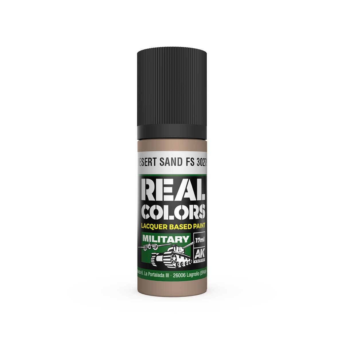 AK Interactive REAL COLORS Us Army Helo Drab Fs 34031 17 ml.