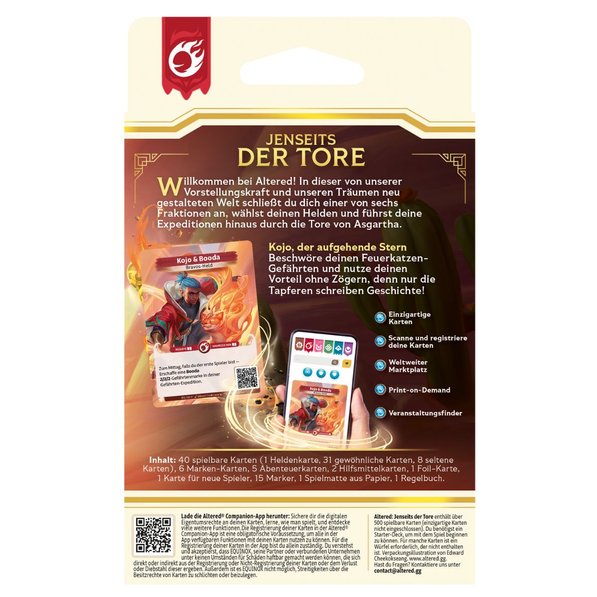 Altered - Jenseits der Tore Starter Deck Bravos - DE