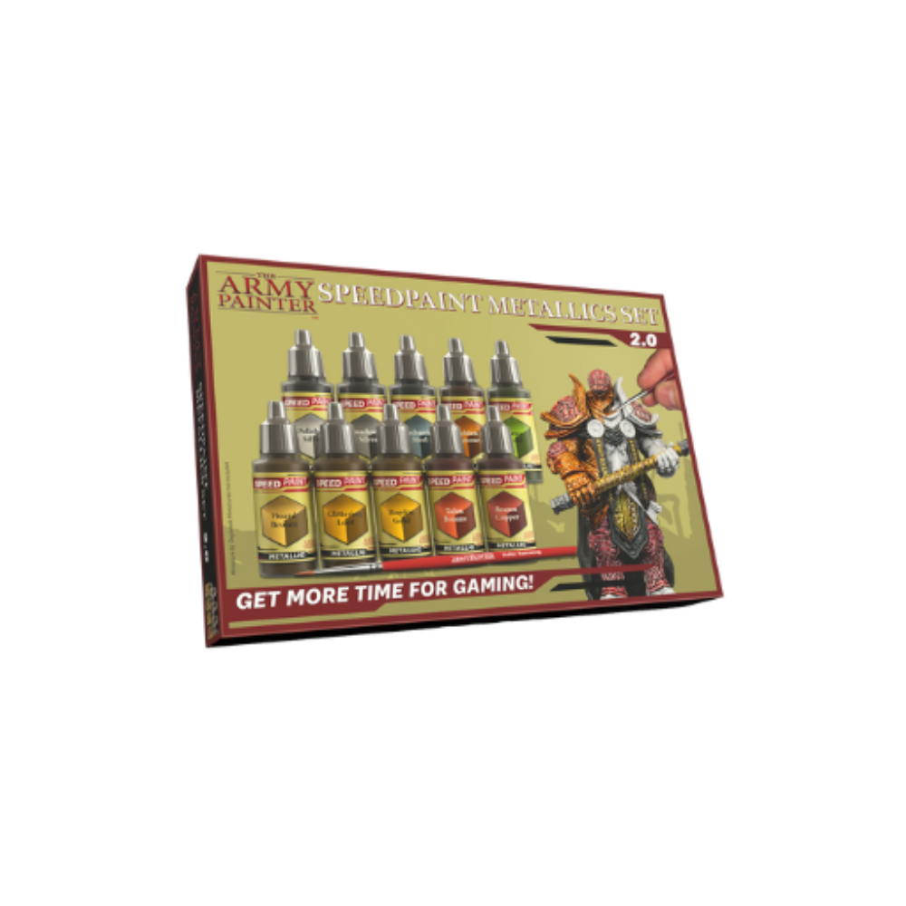 Army Painter Speedpaint Metallics Set 2.0