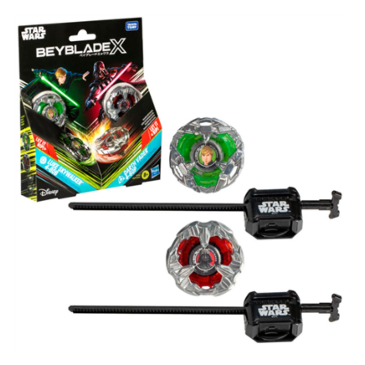 Beyblade X und Star Wars Collab Multipack Set Luke Skywalker & Darth Vader