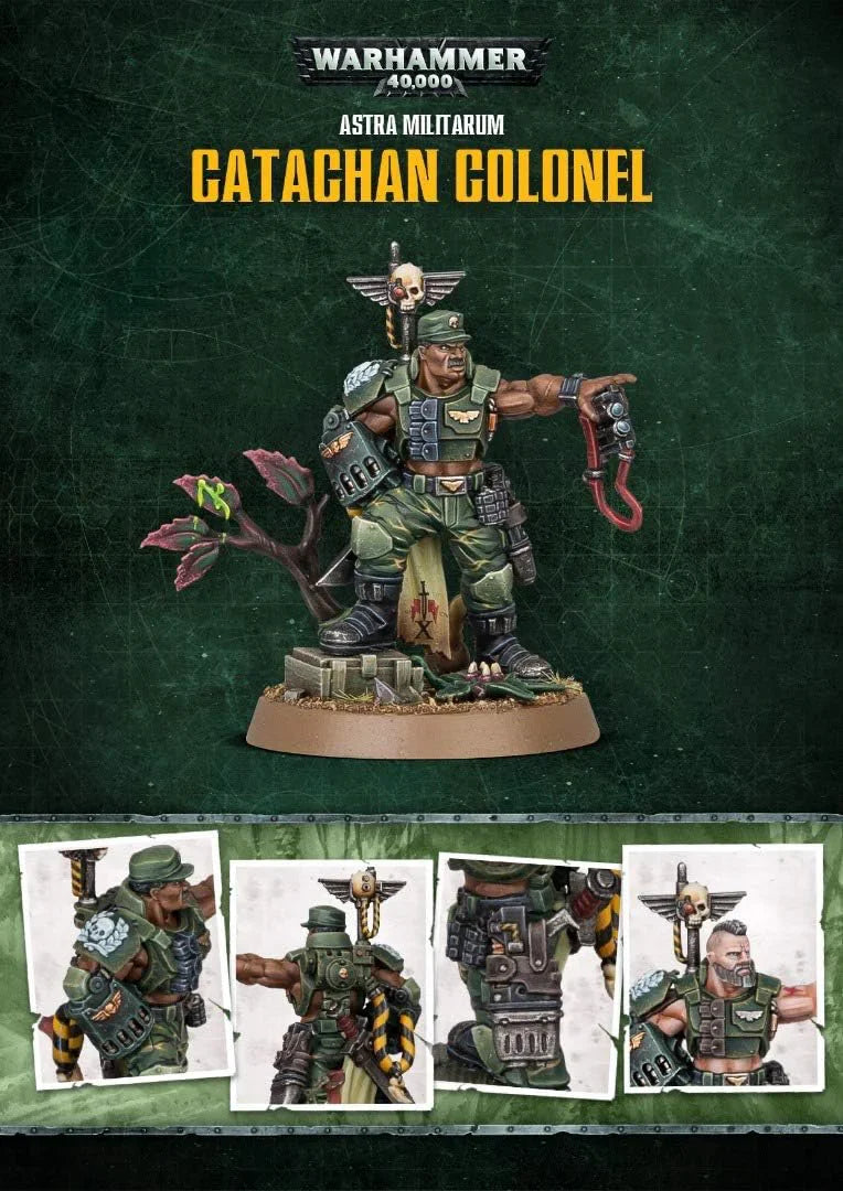 Warhammer 40.000 Astra Militarum Catachan Colonel