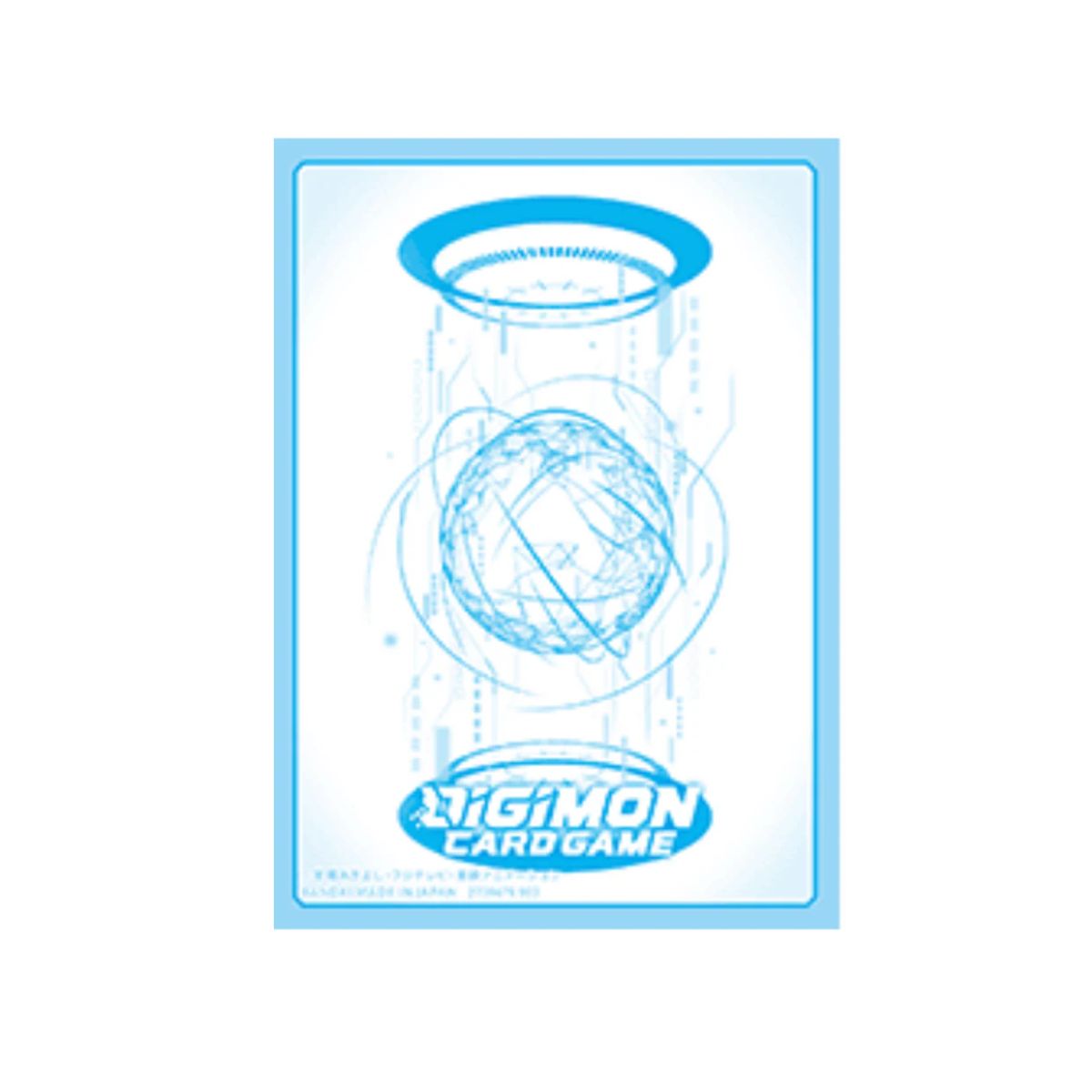 Digimon Card Game Official Sleeves 2024 Ver.1.0 Digi-Egg White