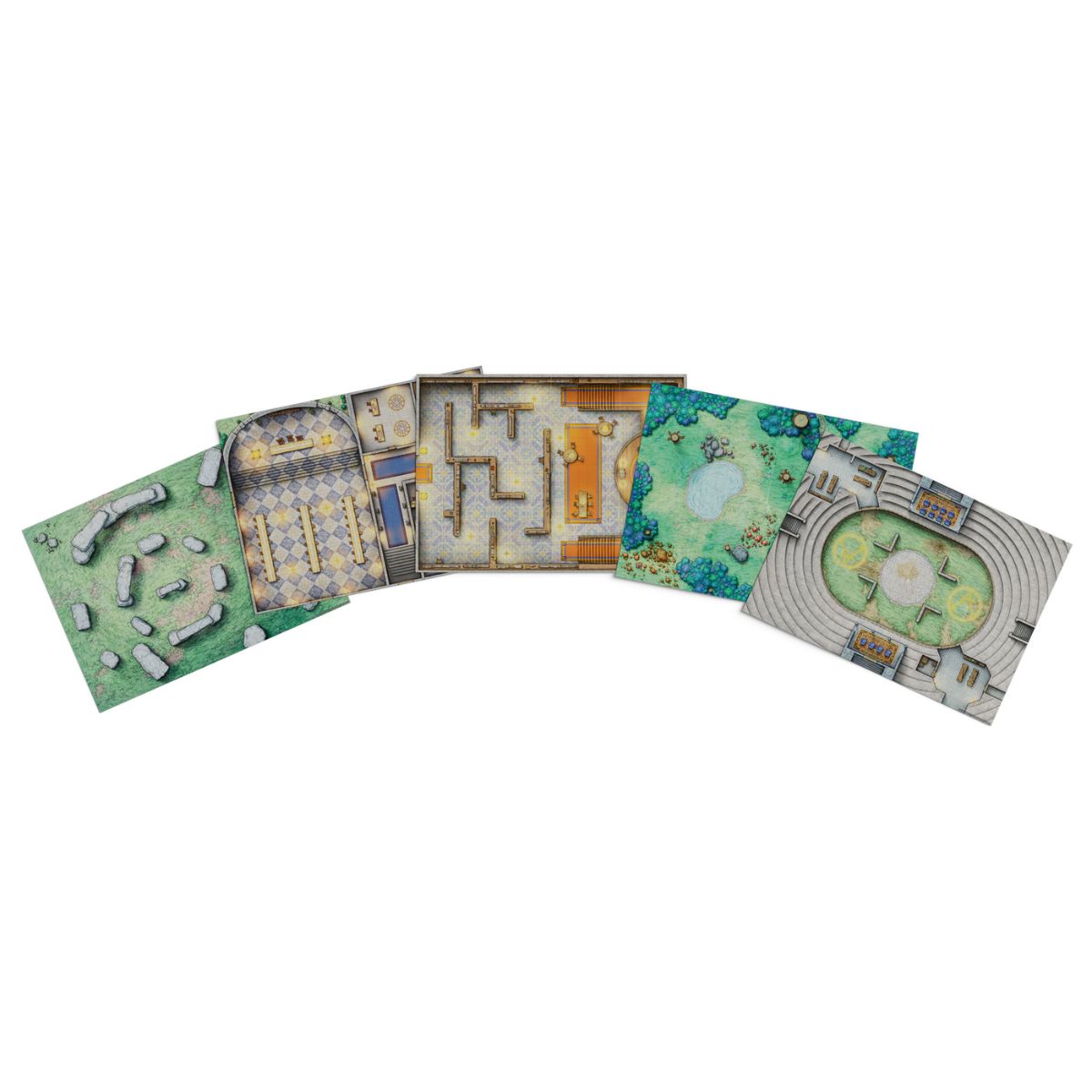 Dungeons & Dragons Arcana Unleashed Map Pack Englisch