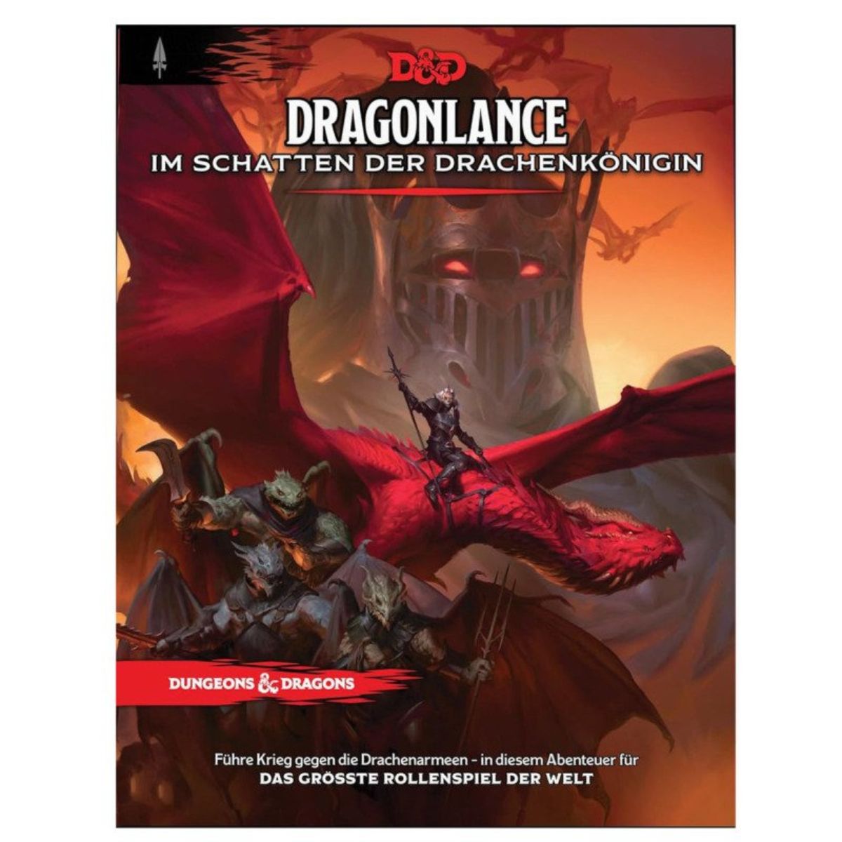 Dungeons & Dragons Dragonlance Shadow Dragon Queen Hard Cover Deutsch
