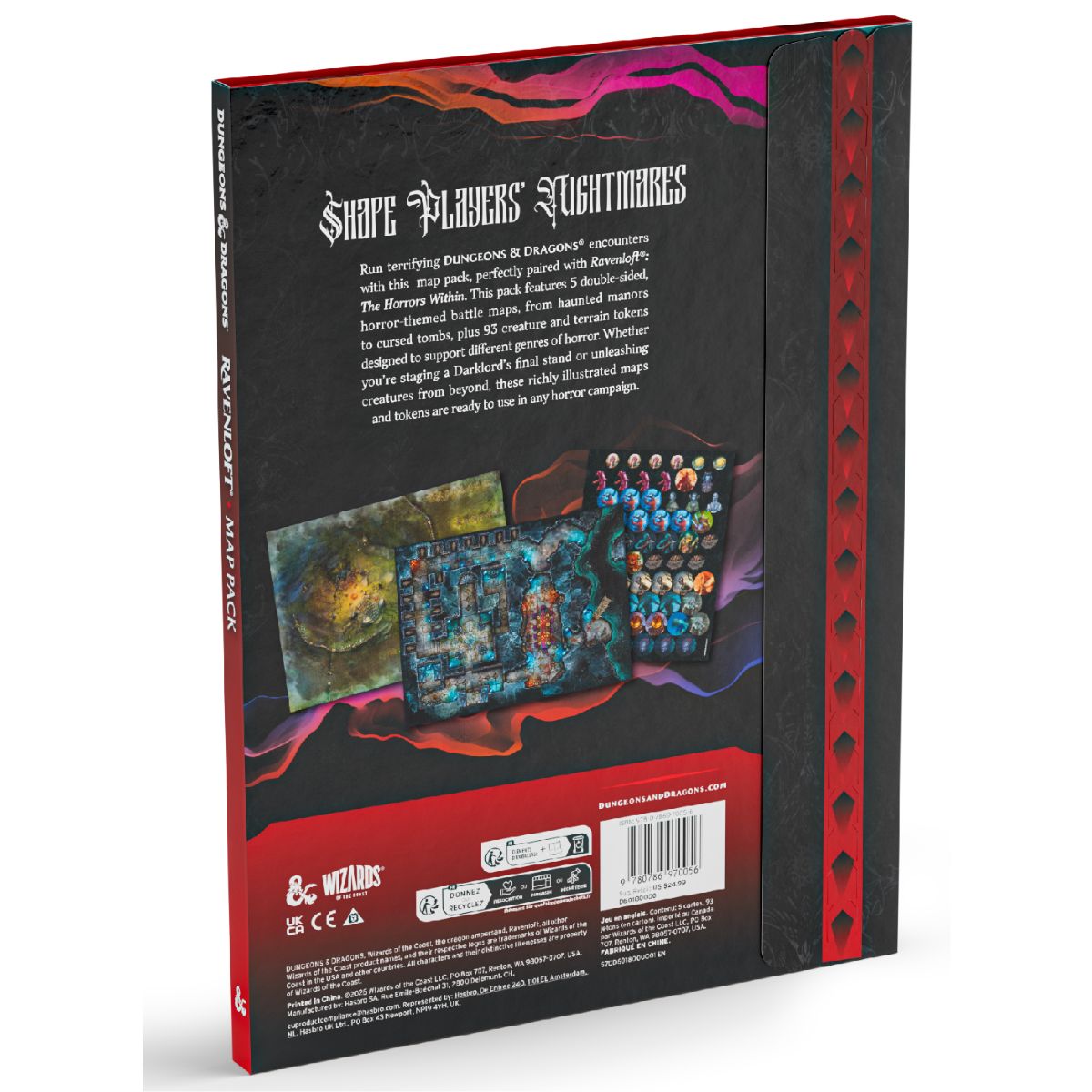 Dungeons & Dragons Ravenloft The Horrors Within Map Pack Englisch