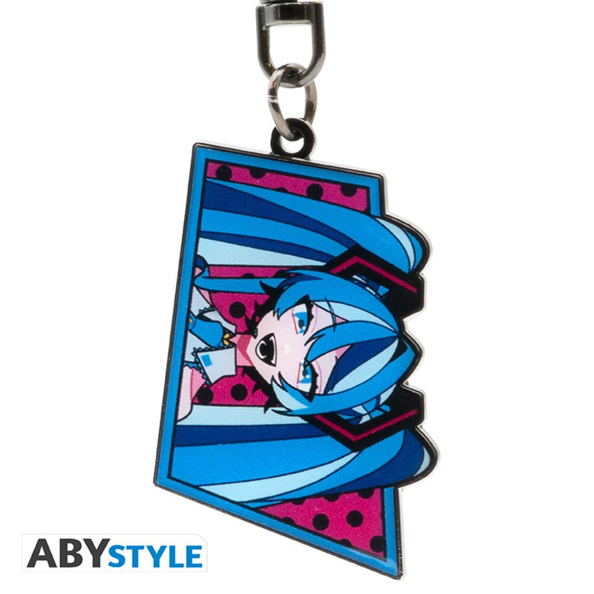 Hatsune Miku Keychain Polka Dots