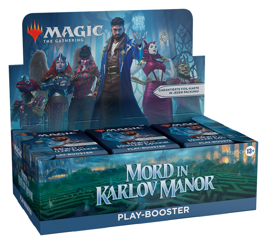 Mord in Karlov Manor - Play-Booster Display (36 Packs) - DE