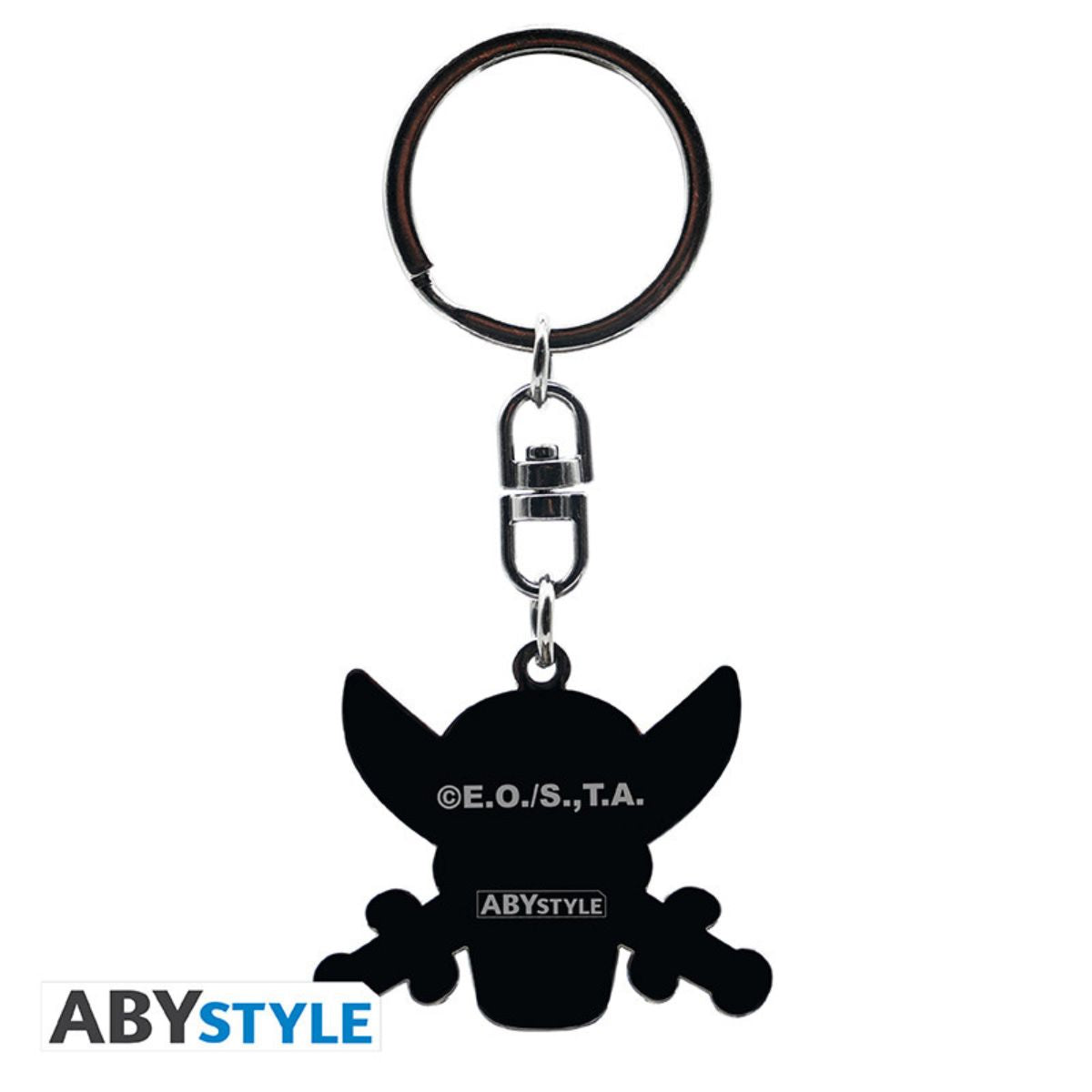 One Piece Keychain Skull Shanks