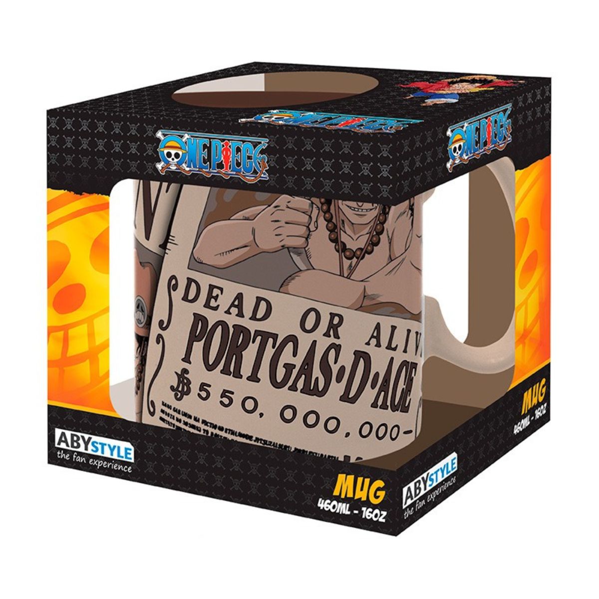 One Piece Wanted Ace Tasse (460 ml)