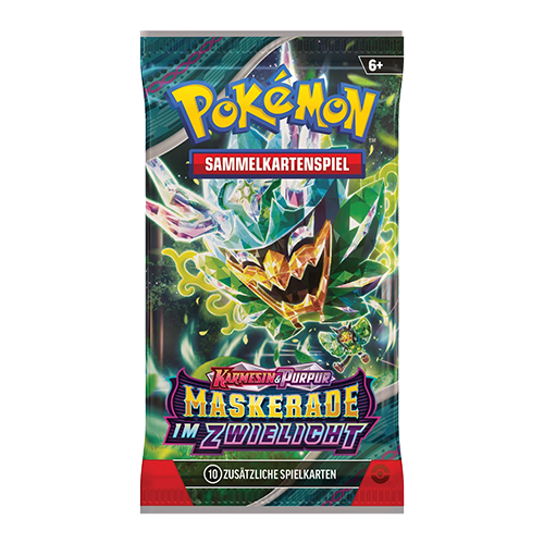 Pokémon Karmesin & Purpur Maskerade im Zwielicht Booster - DE