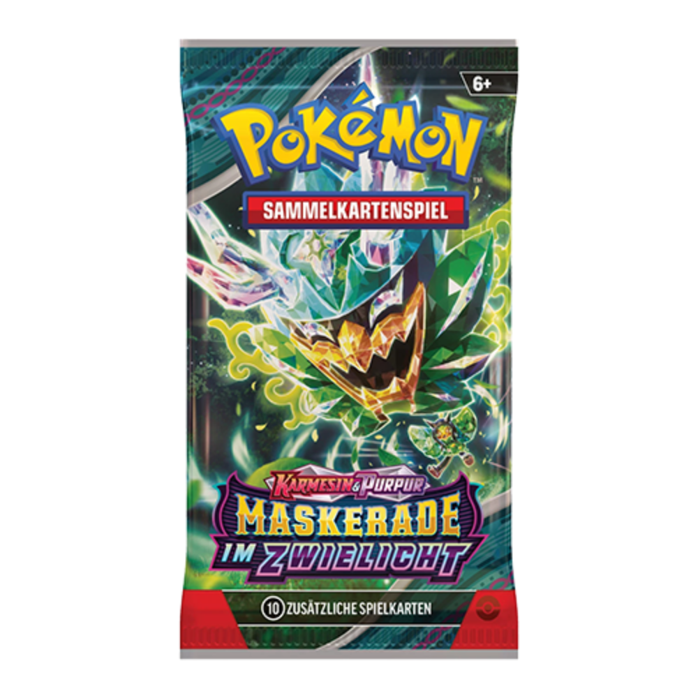 Pokémon Karmesin & Purpur Maskerade im Zwielicht Booster - DE