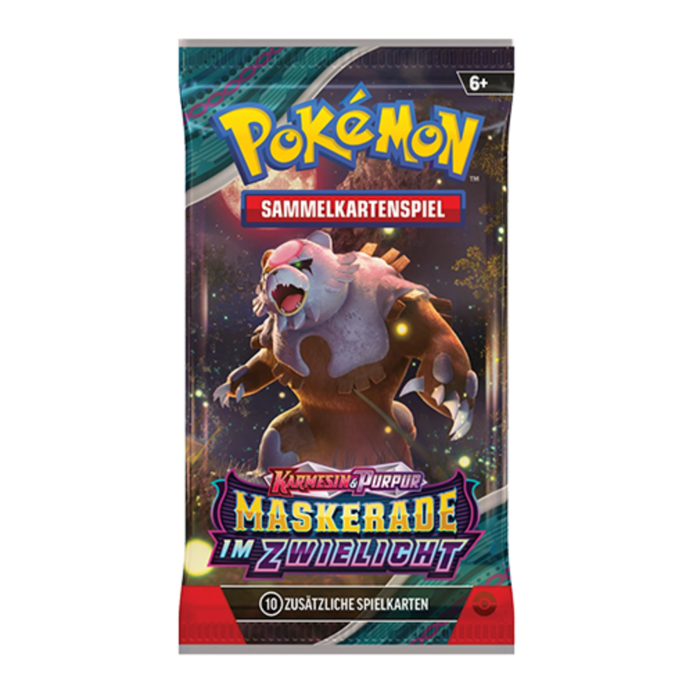 Pokémon Karmesin & Purpur Maskerade im Zwielicht Booster - DE