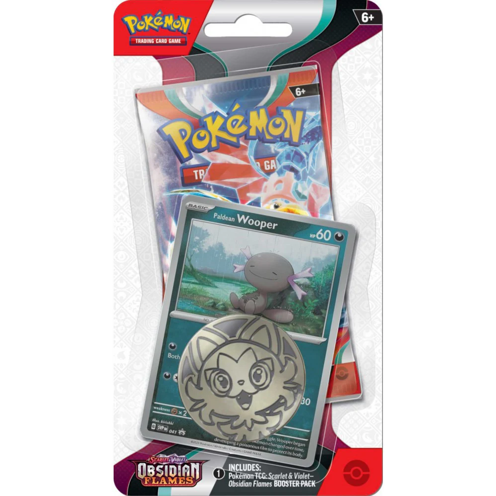Pokémon - Obsidian Flames Wooper Blister - EN