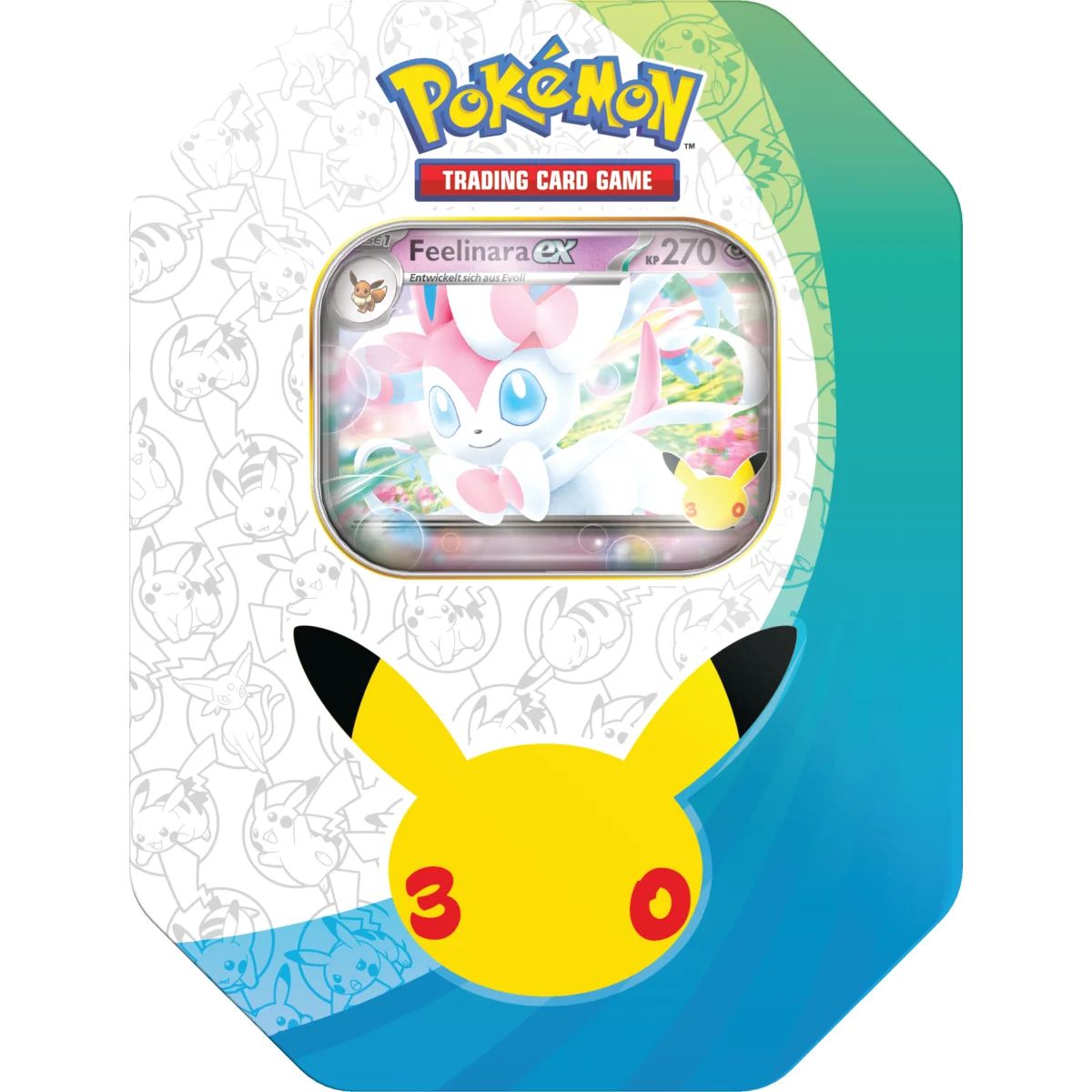 Pokémon 30th Celebration Sylveon EX Tin Englisch