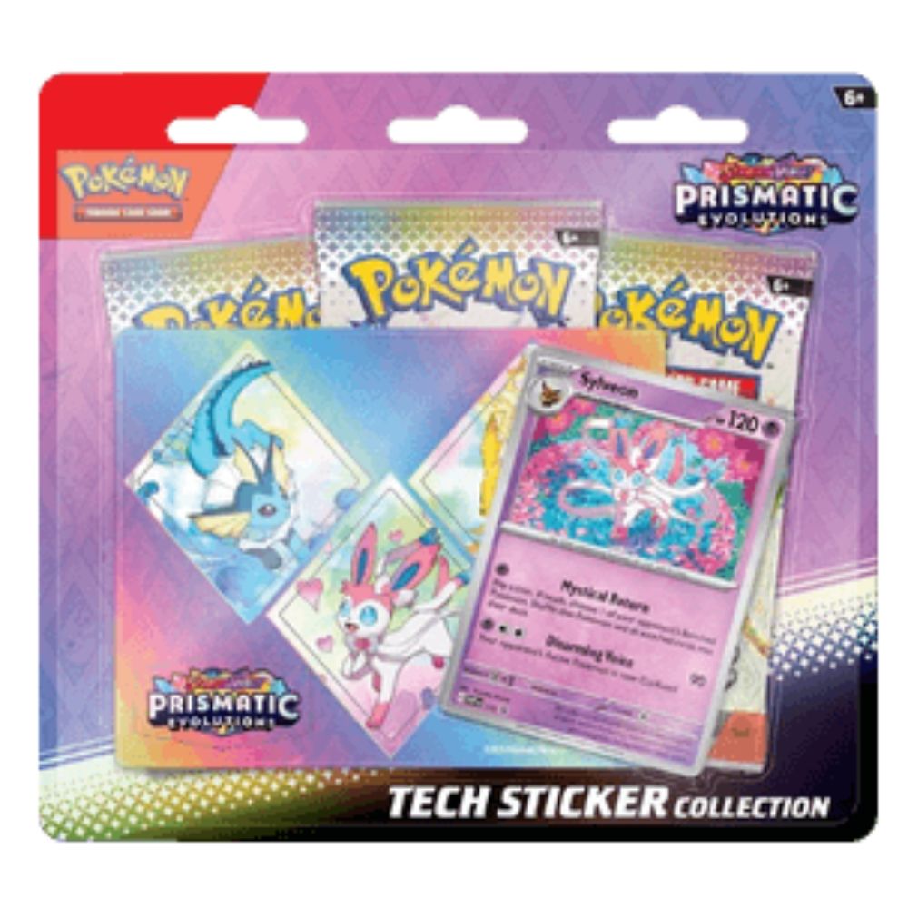 Pokémon Prismatische Entwicklungen Tech-Sticker Kollektion Feelinara Deutsch