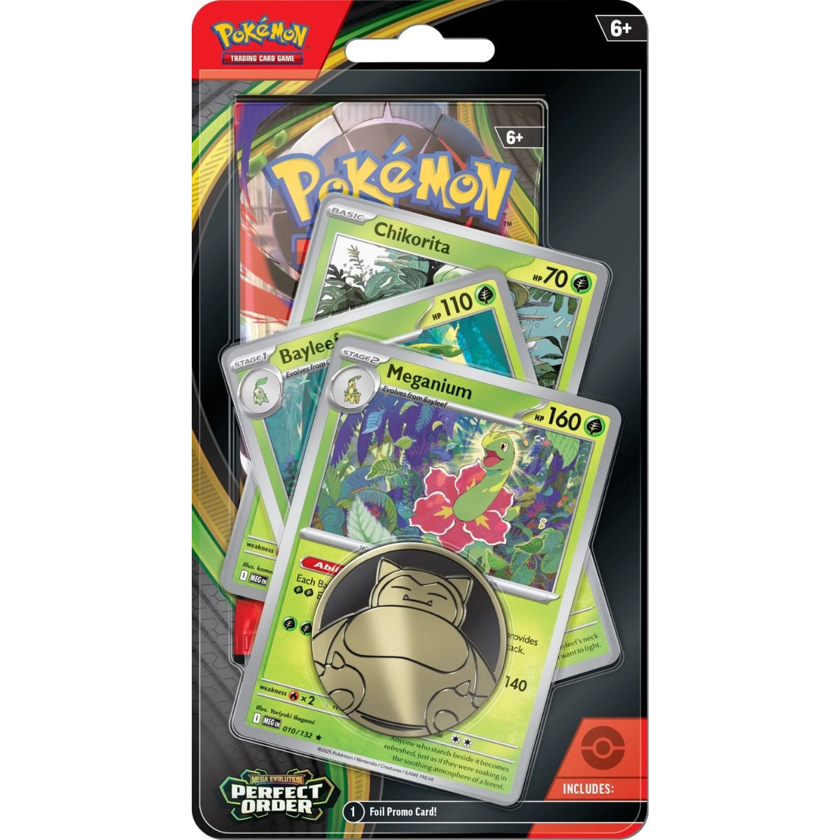 Pokémon Perfect Order 1-Pack-Blister Chikorita Promo Englisch