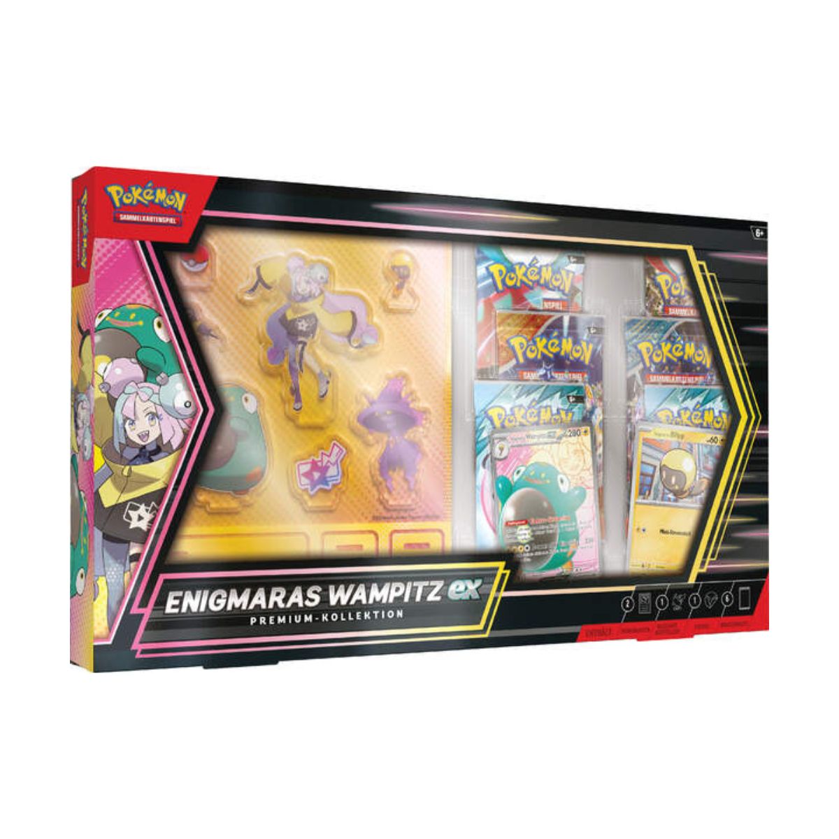 Pokémon Enigmaras Wampitz ex Premium-Kollektion Deutsch