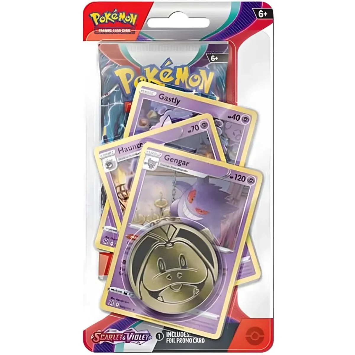 Pokémon Scarlet & Violet Gengar Premium Checklane Blister Englisch