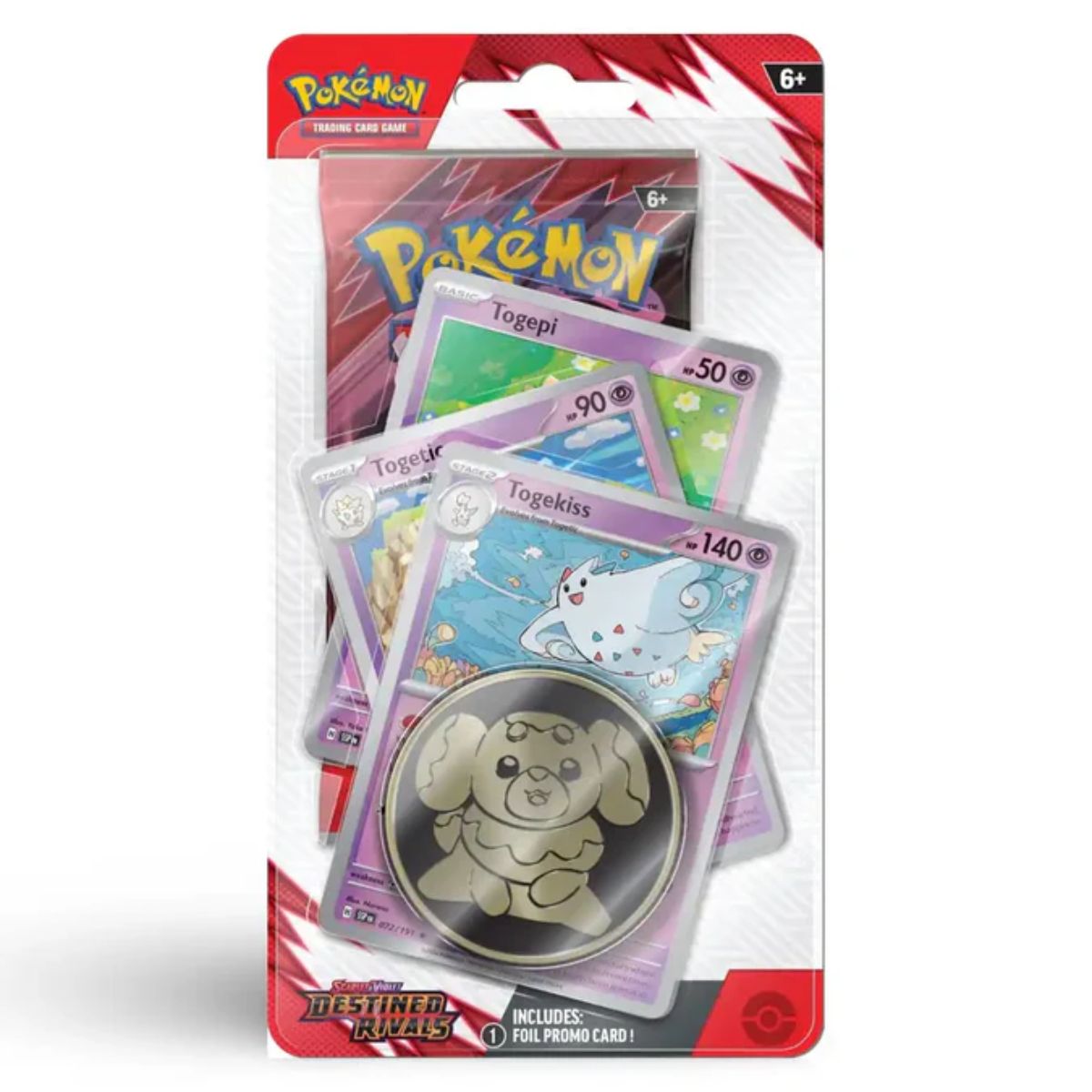 Pokémon Destined Rivals Premium-Blister Togekiss Englisch