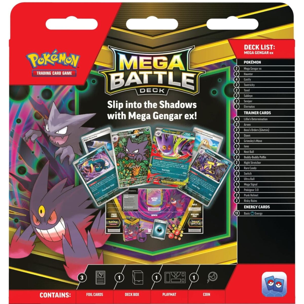 Pokémon Mega Battle Deck Mega Gengar ex Englisch