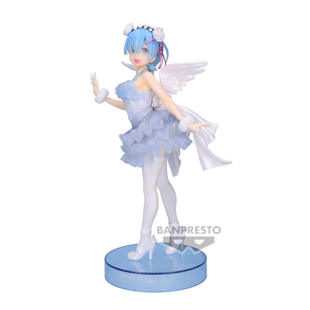 Re:Zero Starting Life in Another World Clear & Dressy Rem Figur (22 cm)
