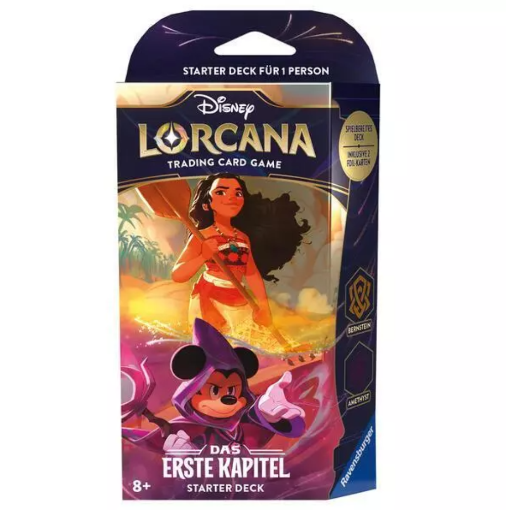 Disney Lorcana - Das Erste Kapitel Starterset - Micky und Vaiana - deutsch