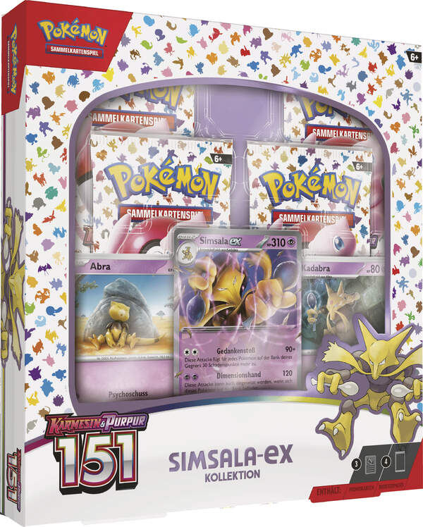 Pokémon Karmesin & Purpur 151 - Simsala-ex Kollektion - DE