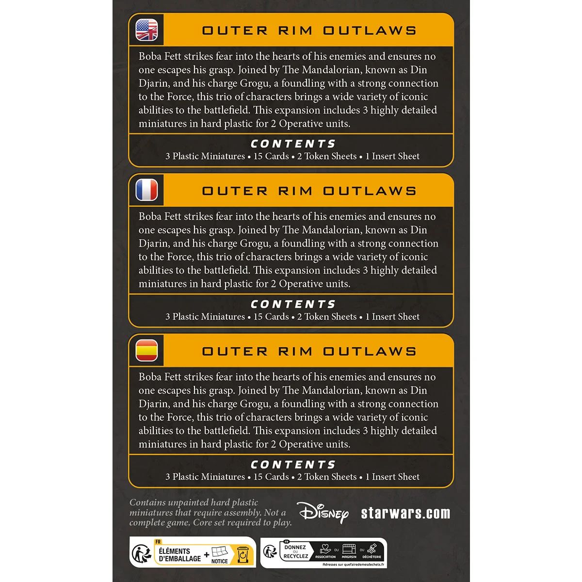 Star Wars Legion Outer Rim Outlaws