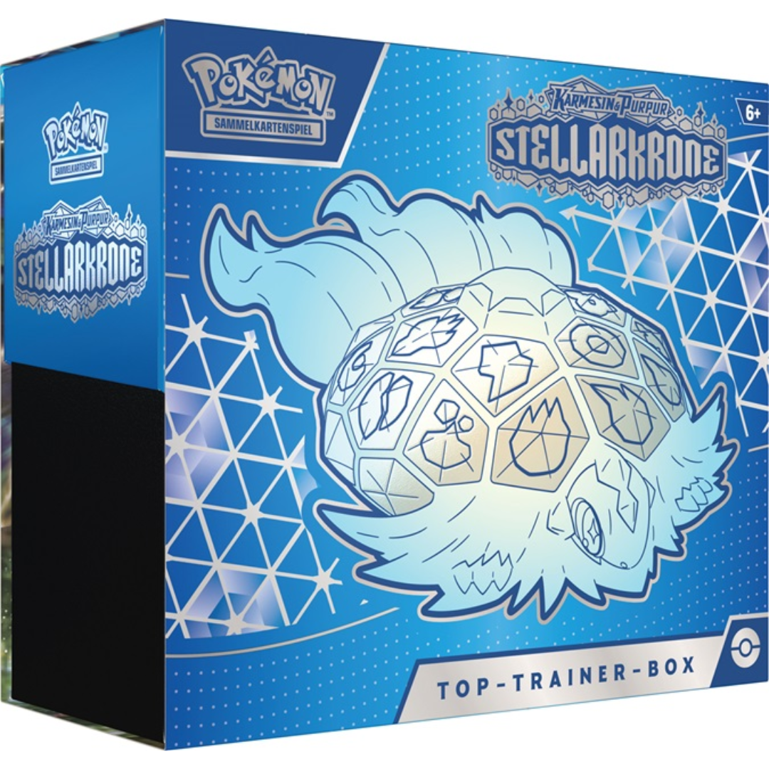 Pokémon - Karmesin & Purpur Top-Trainer Box Stellarkrone - DE