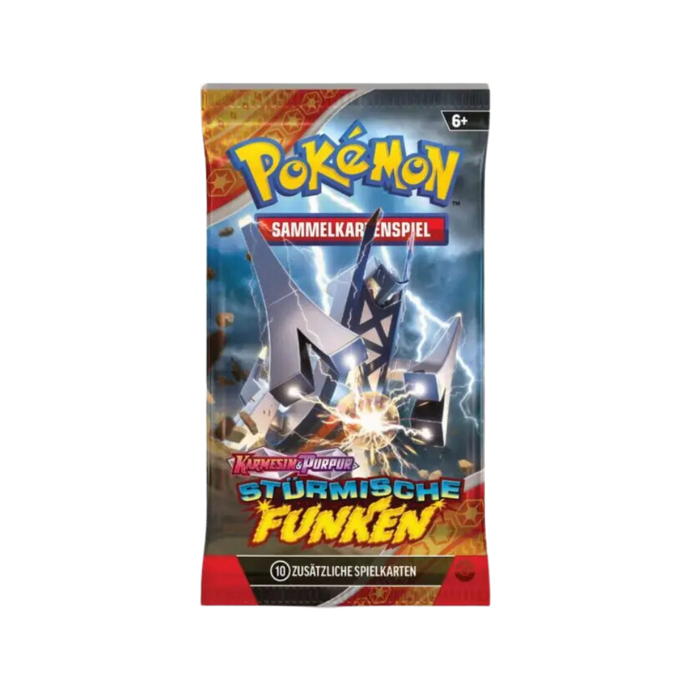 Pokémon - Karmesin & Purpur Stürmische Funken Booster Pack - DE
