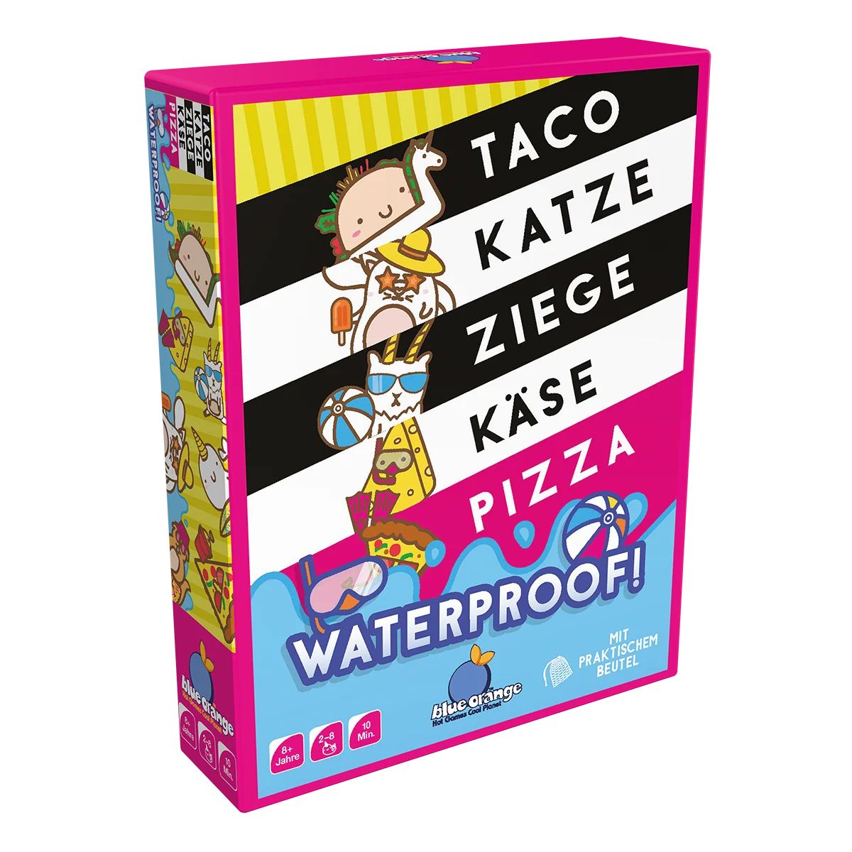 Taco Katze Ziege Käse Pizza Waterproof