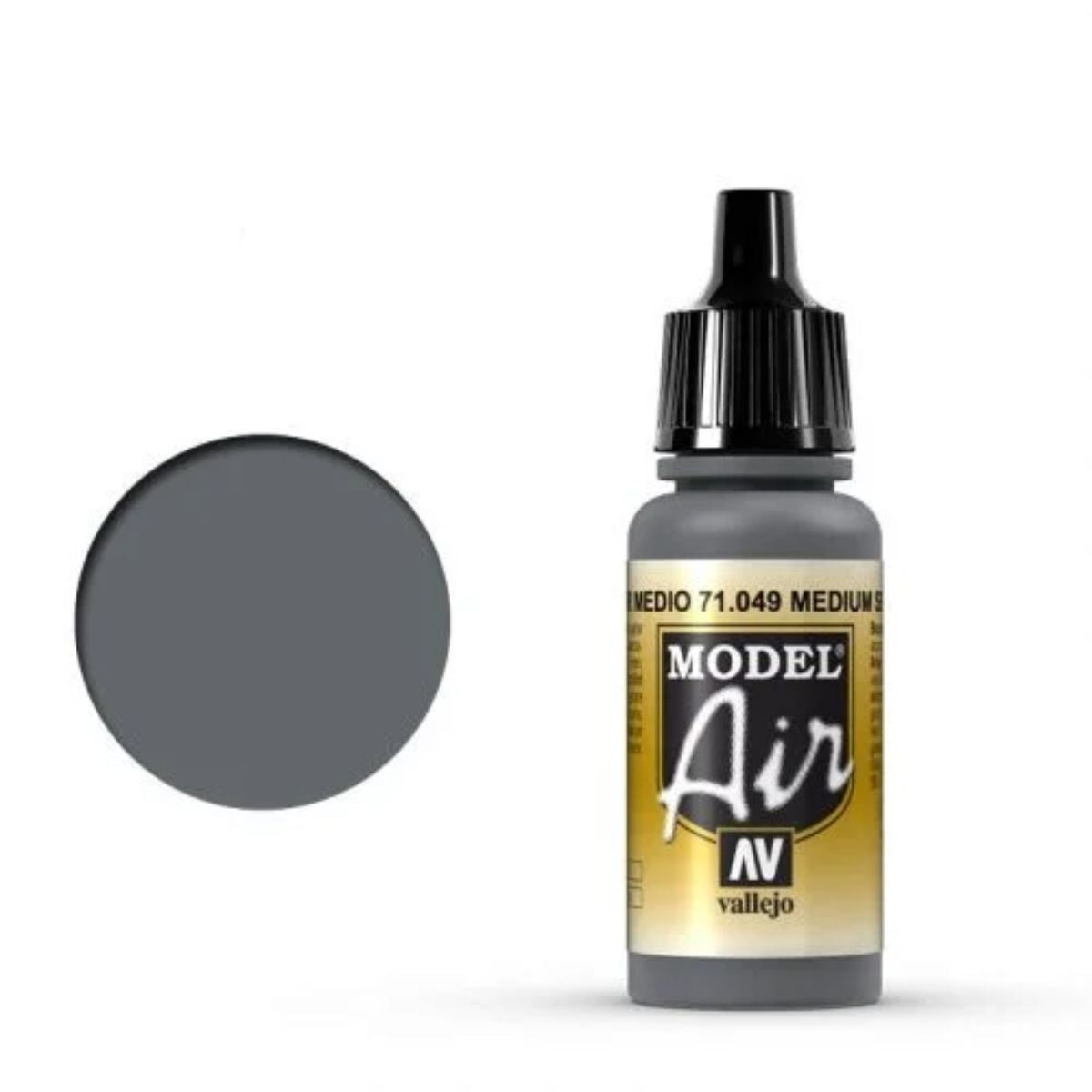 Vallejo Model Air 049 Medium Sea Grey (17 ml)