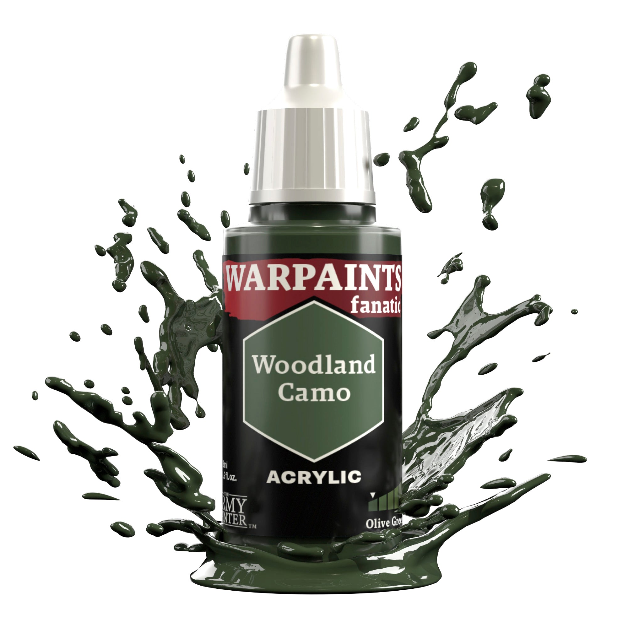 The Army Painter Warpaints Fanatic Woodland Camo