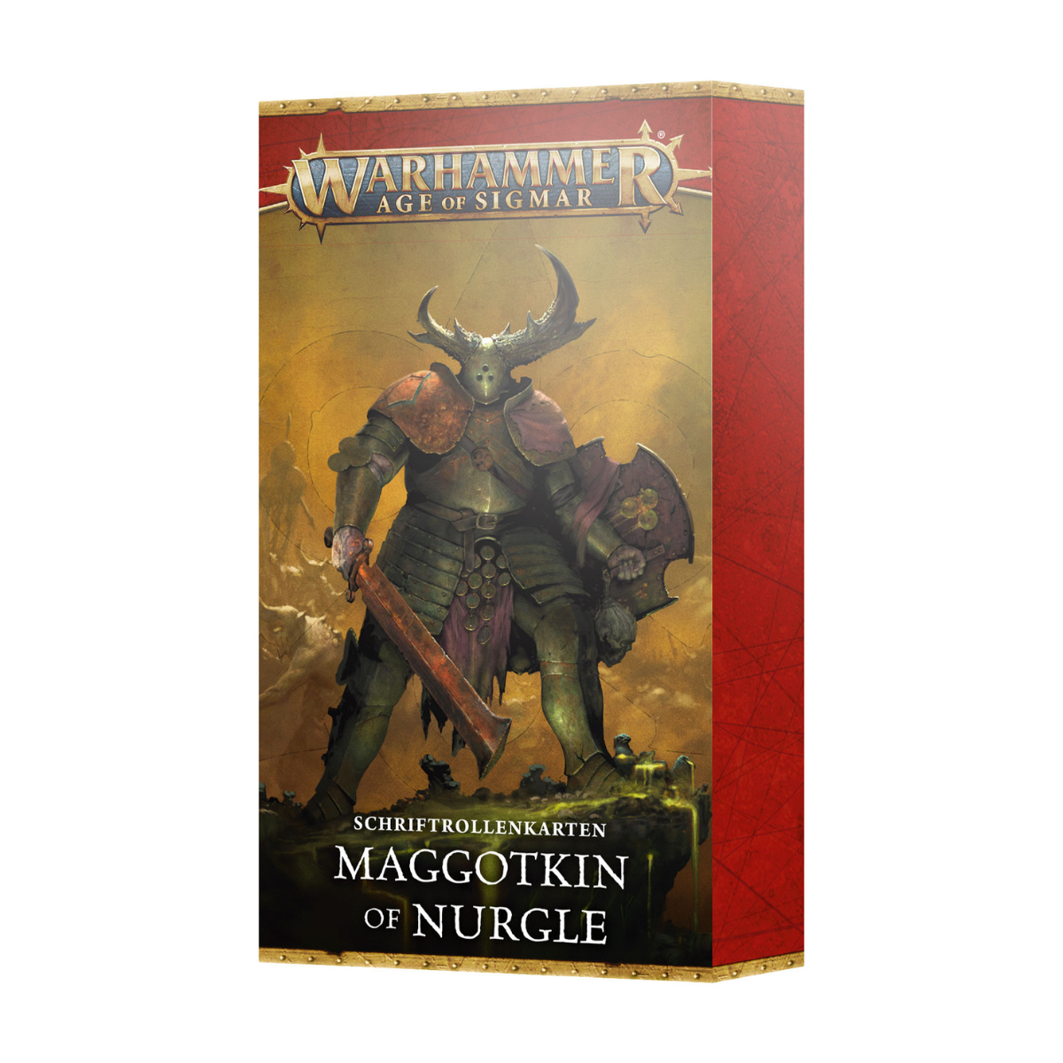 Warhammer Age of Sigmar Schriftrollenkarten Maggotkin of Nurgle (DEU)