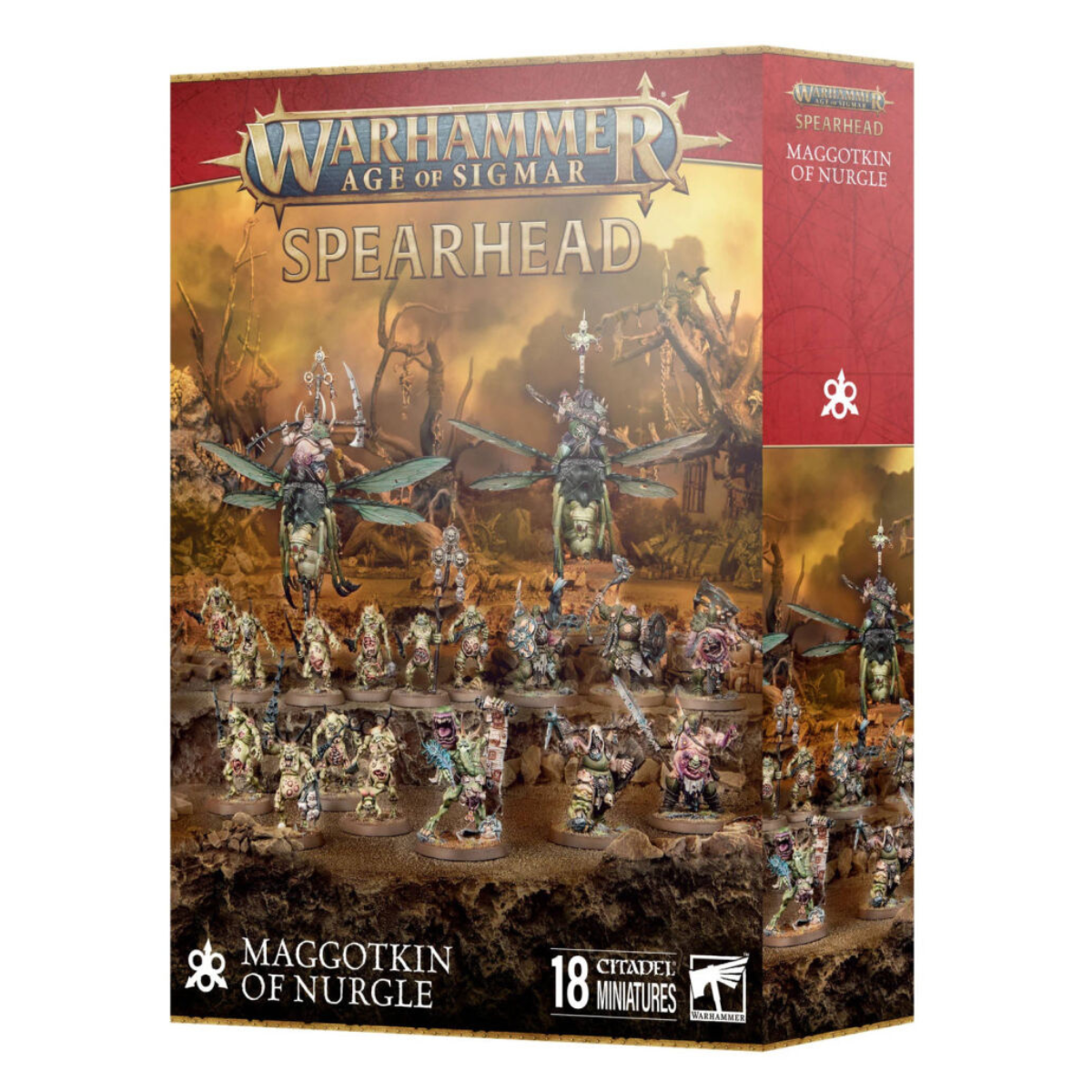 Warhammer Age of Sigmar Spearhead Maggotkin of Nurgle
