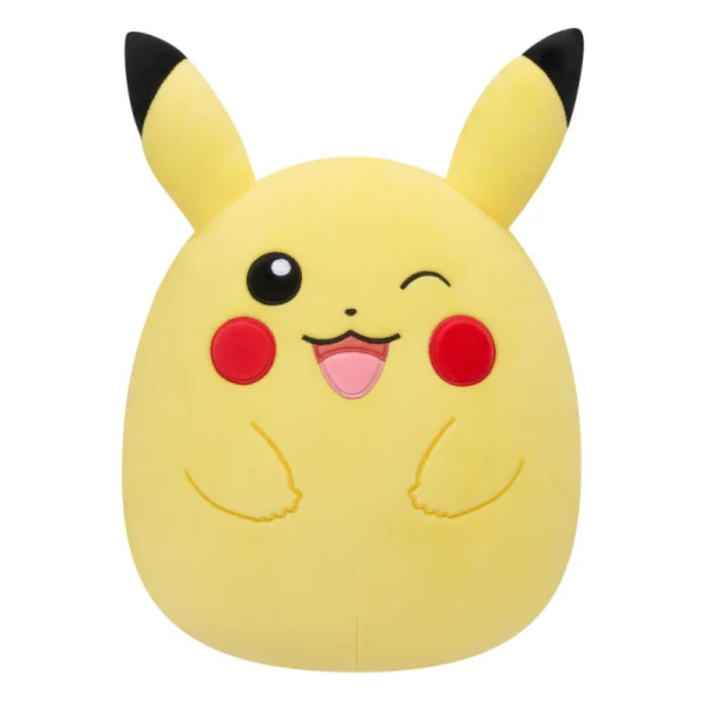 Pokémon Winking Pikachu Squishmallows Plüsch 25 cm