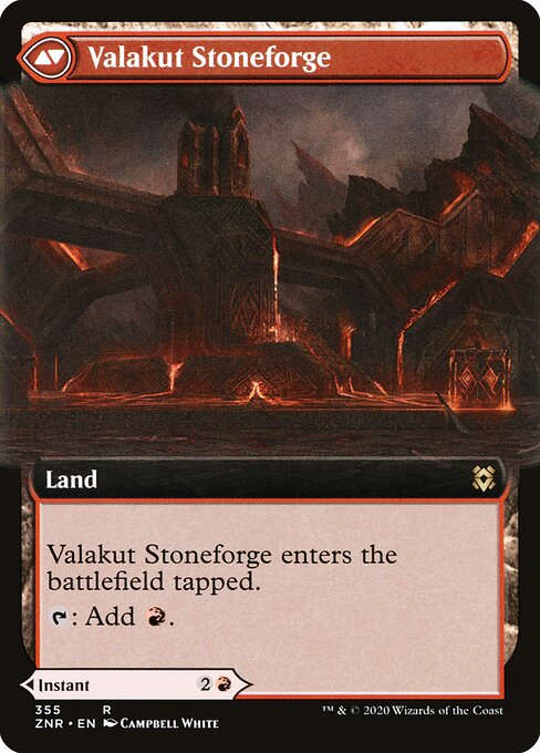 Valakut Awakening // Valakut Stoneforge - Back Face